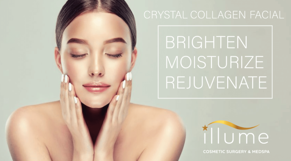 Brighten, Moisturize and Rejuvenate with our Crystal Collagen Facial