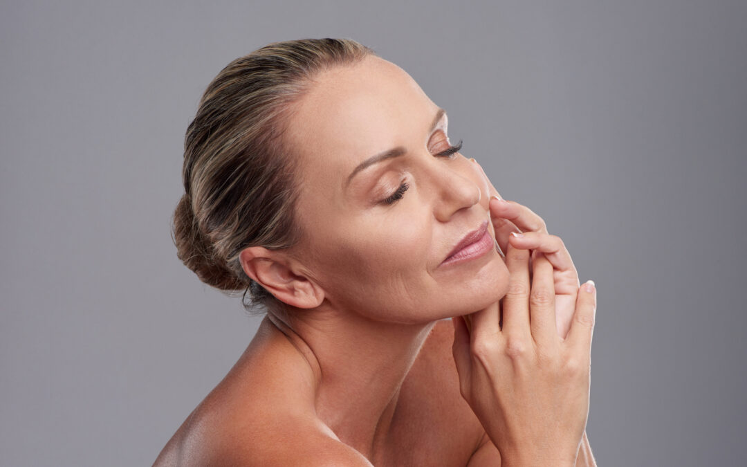 Woman with refreshed, radiant skin after professional medspa treatments.